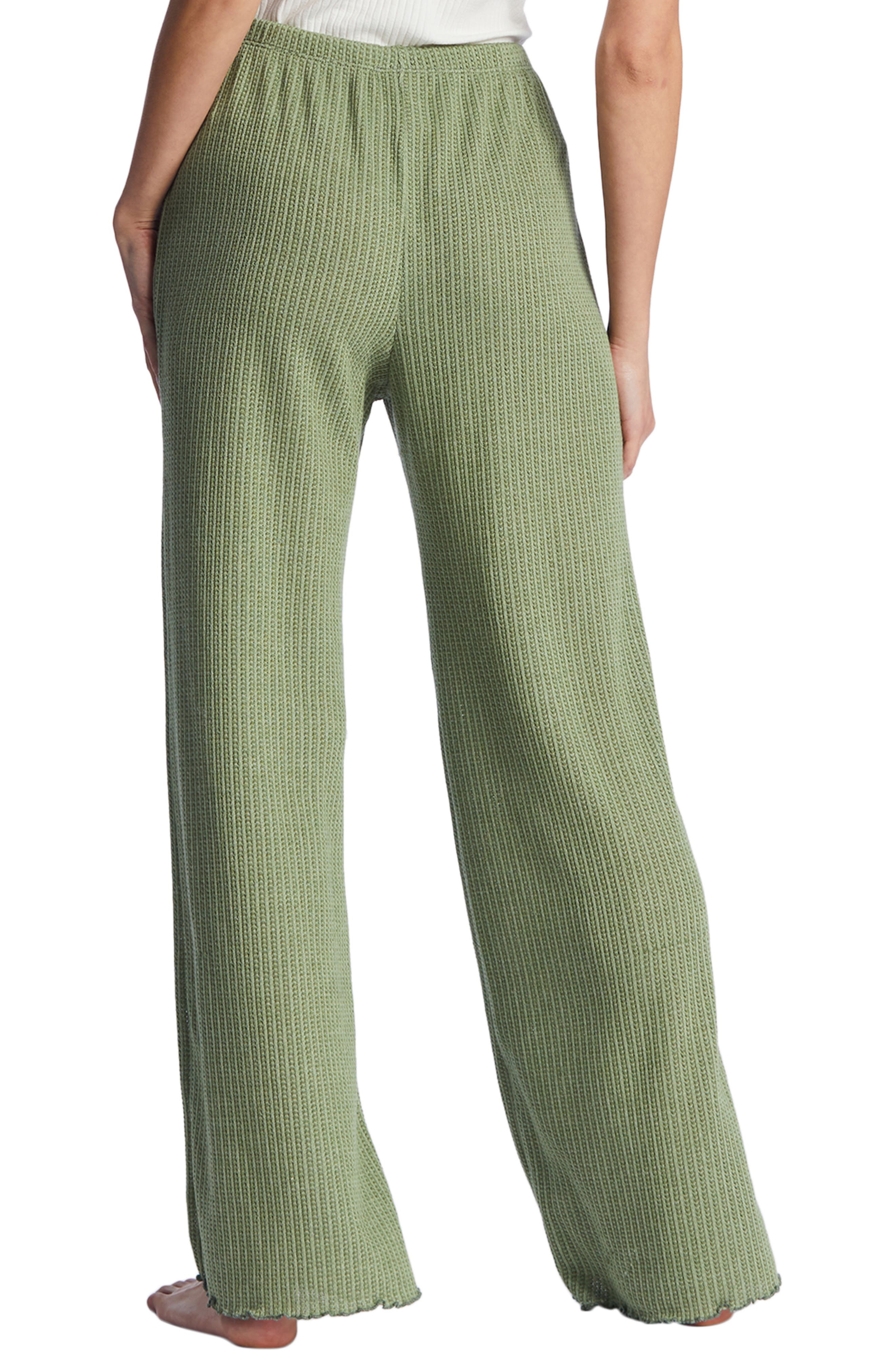 Billabong So Easy Rib Wide Leg Pants | Nordstromrack