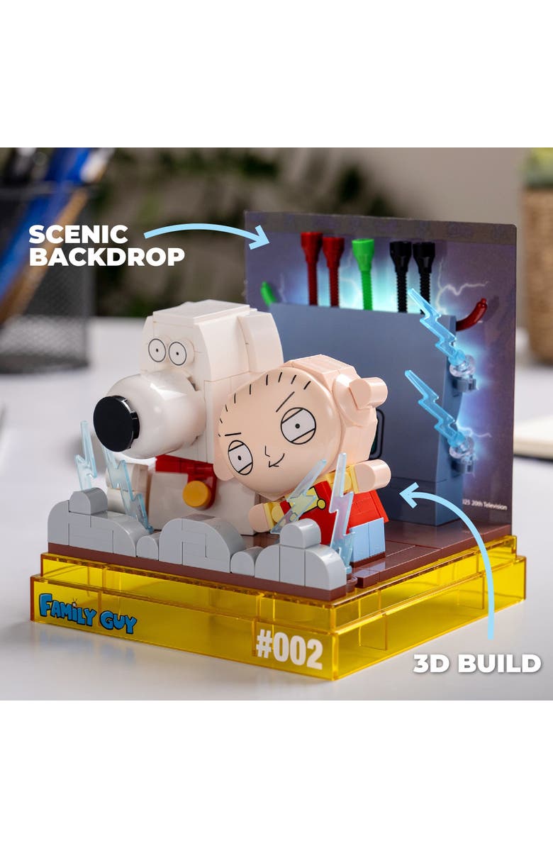 Brickcraft Family Guy Stewie and Brian BOX! #002 Building Set, Alternate, color, NO COLOR
