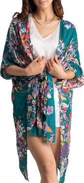 SAACHI Floral Ruana