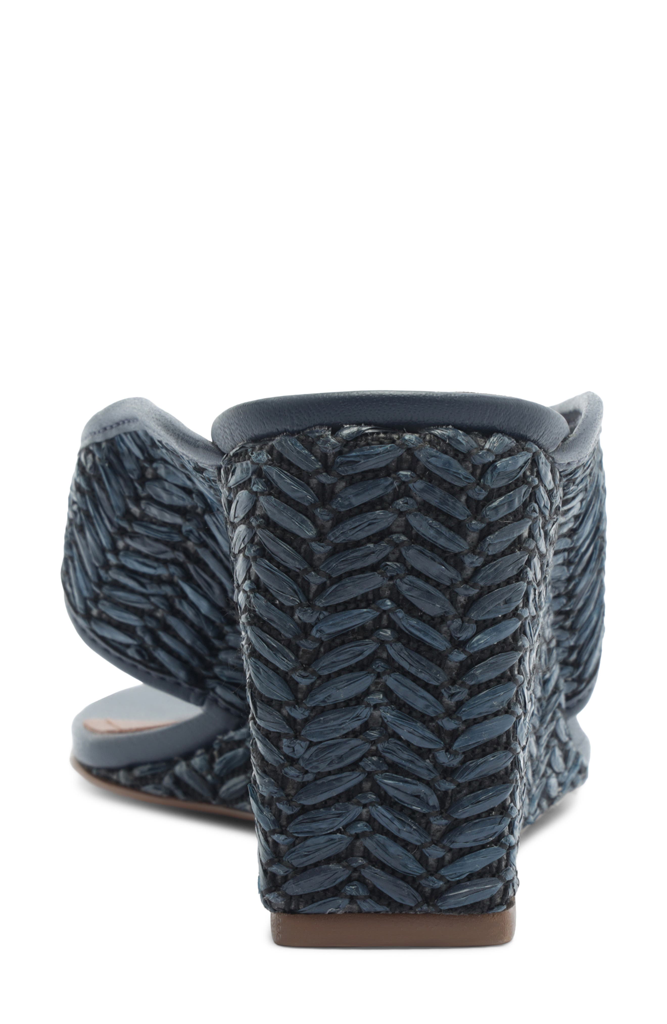 Sara Wedge Flip Flop, Alternate, color, PETROLWO/ NAVY NAUTICAL