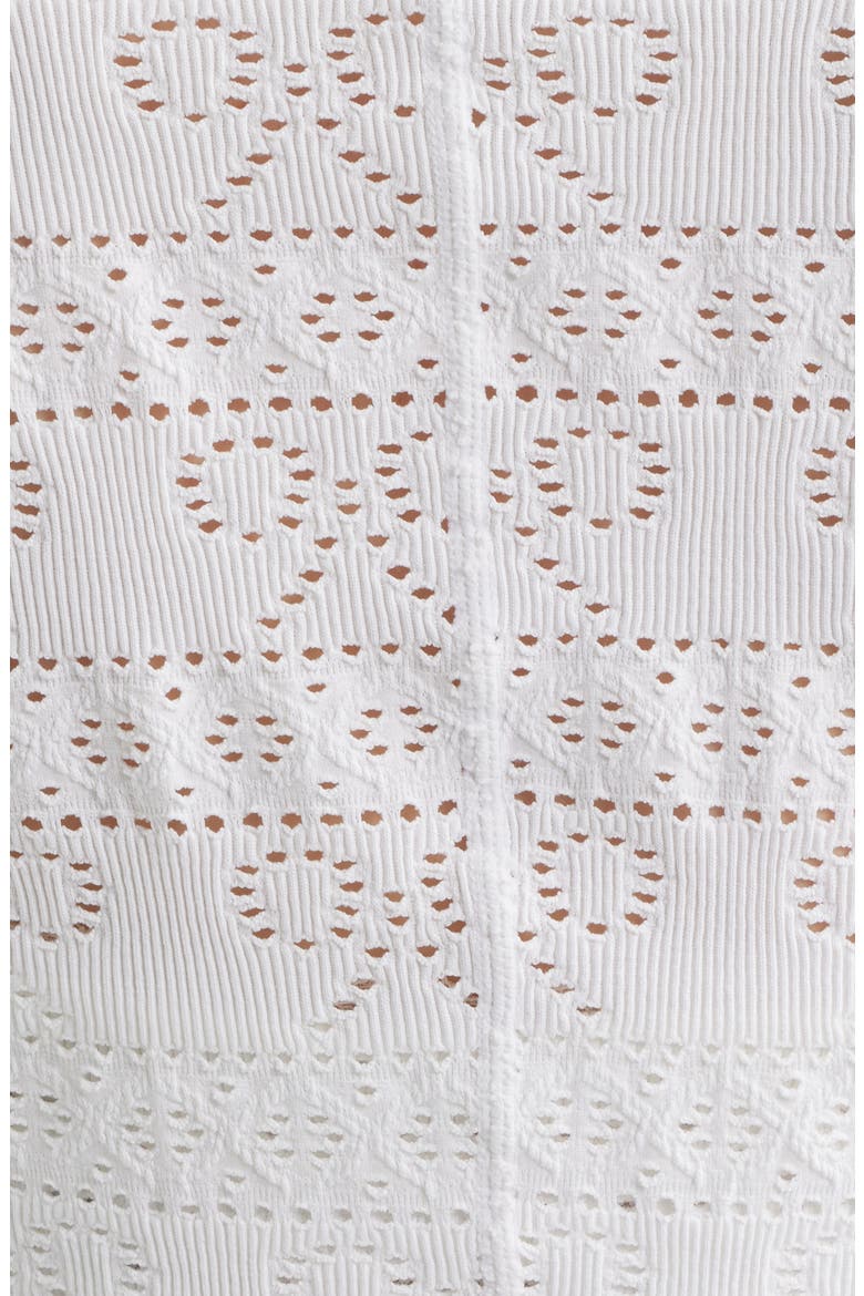 Tinker Pointelle Knit Jacket, Alternate, color, TRUE WHITE