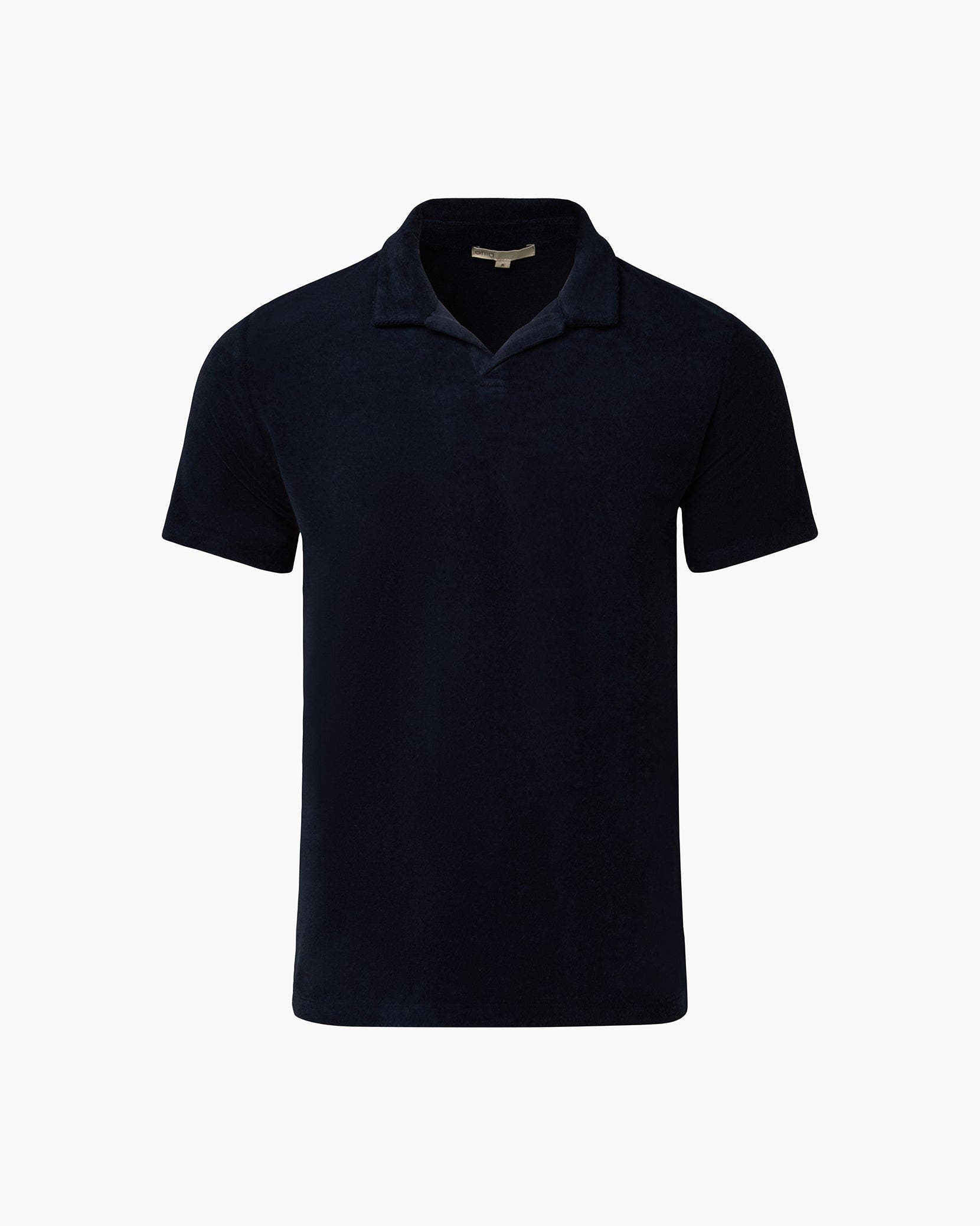 Towel Terry Johnny Collar Polo - image 4