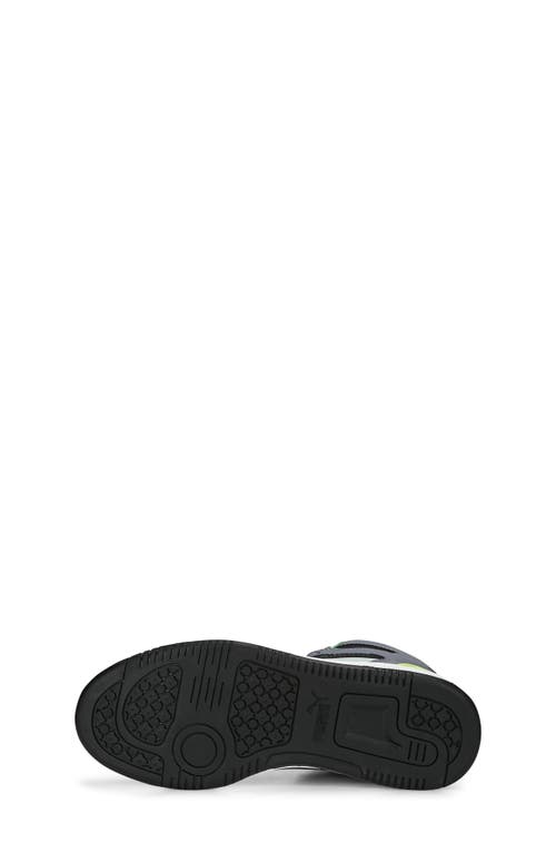 Puma Kids' Rebound Layup High Top Sneaker In Gray