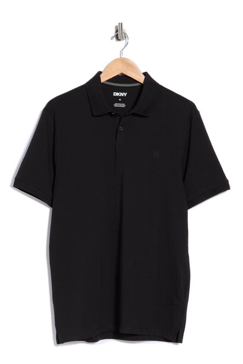 Essential Polo, Alternate, color, BLACK
