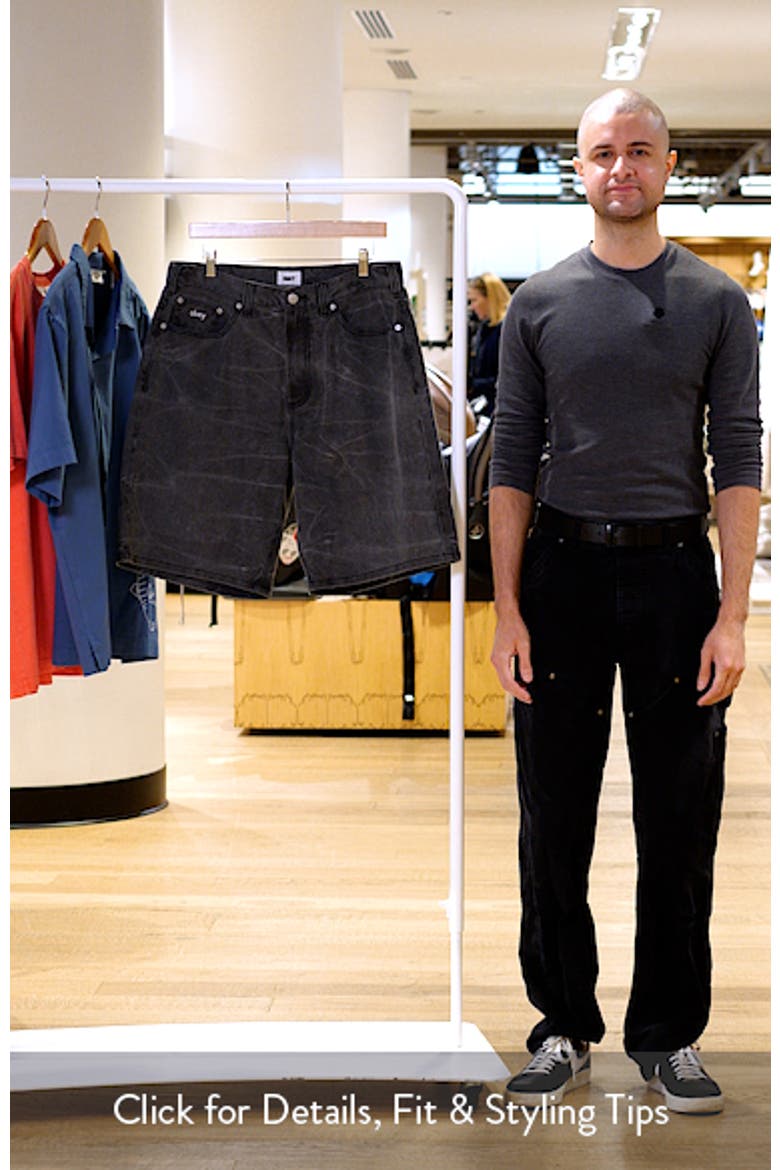 Bigwig Baggy Denim Shorts video