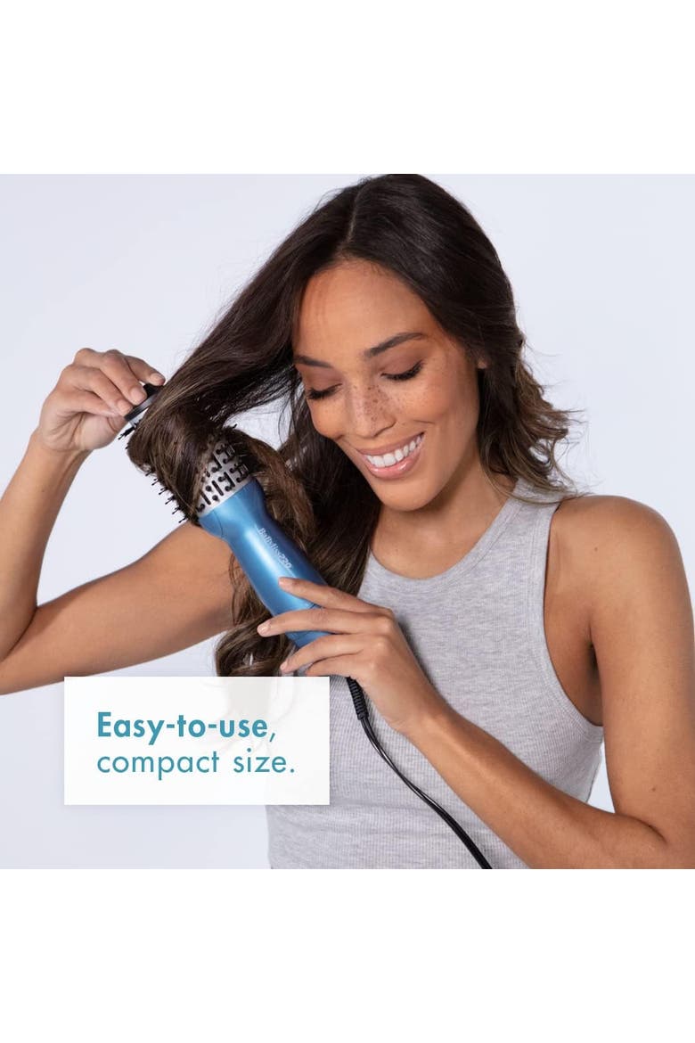 Nano Titanium Compact Hot Air Brush, Alternate, color, Blue