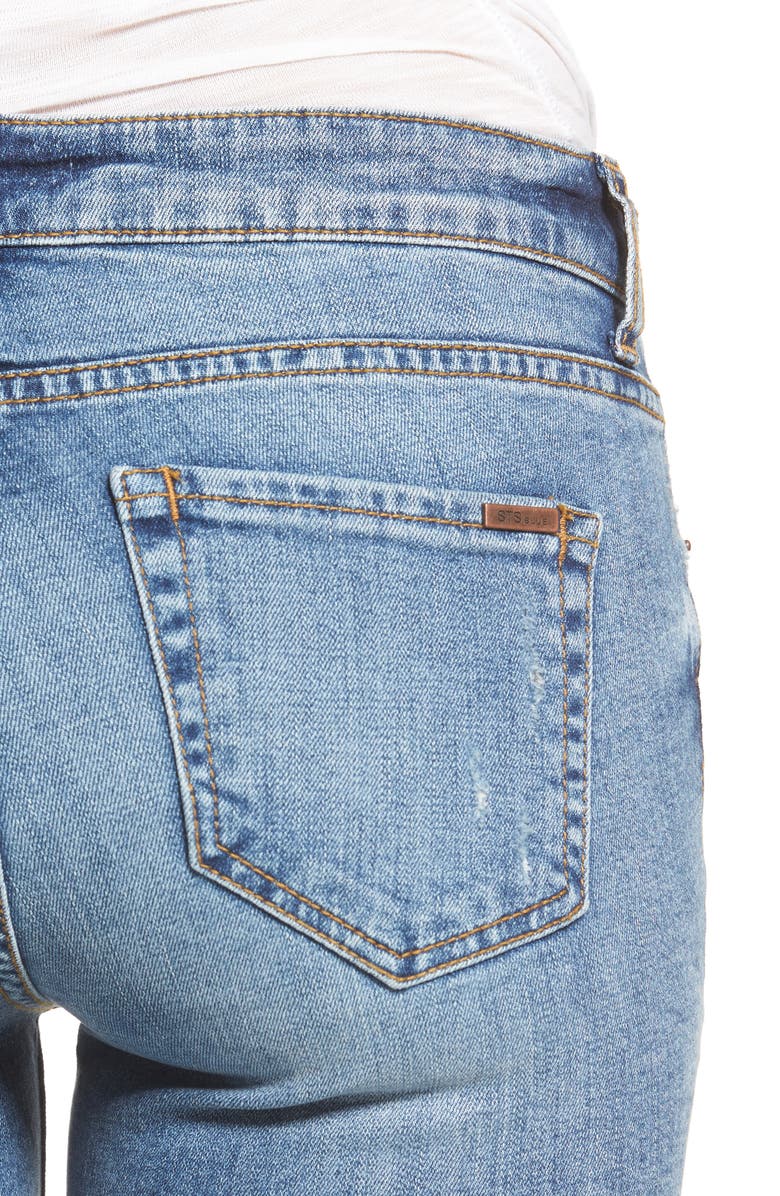 STS Blue Harper Ripped Ankle Skinny Jeans, Alternate, color,