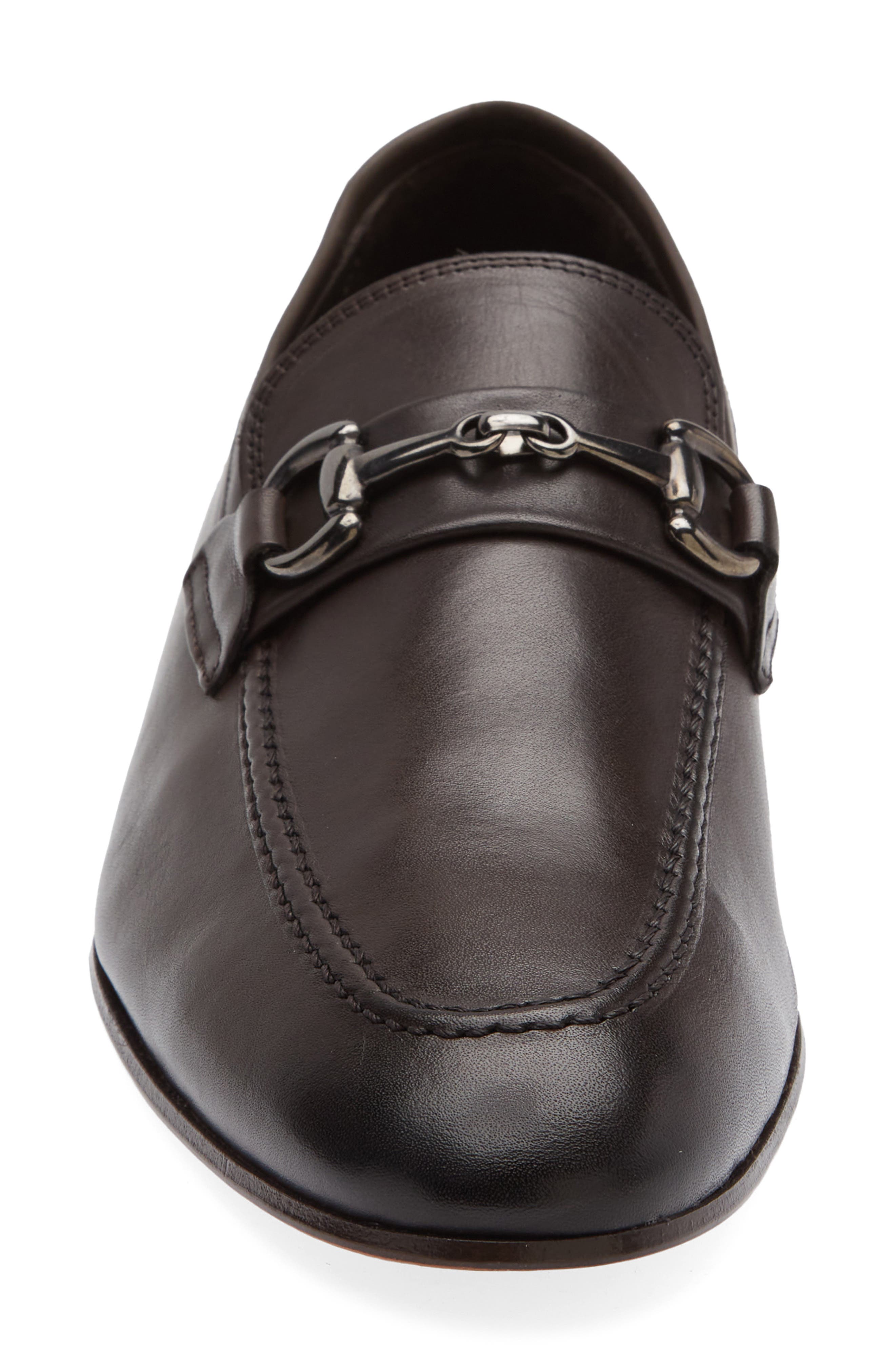 TO BOOT NEW YORK Rowland Bit Loafer, Alternate, color, Soft Crust Cacao