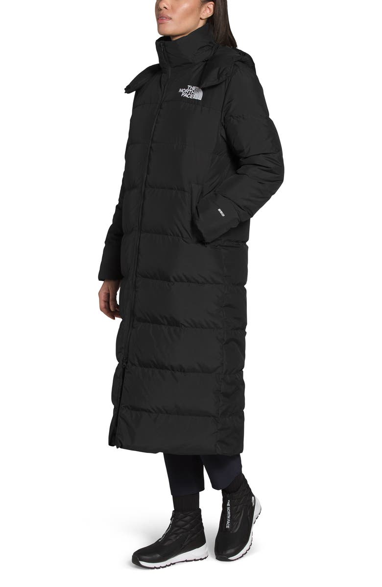 The North Face Triple C Water Repellent 550 Fill Power Down Parka with Removable Hood, Alternate, color, 