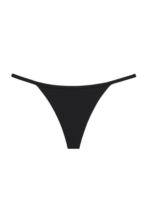 Cuup The String Thong In Black