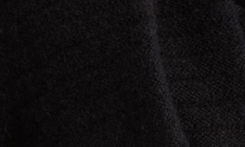 Nordstrom Cashmere Rib Scarf In Black