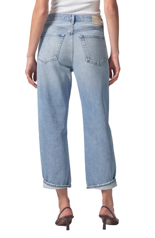 Citizens Of Humanity Dahlia Bow Leg Baby Roll Jeans In Ribbon