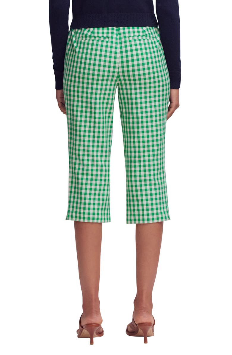Boden Capri Pants, Alternate, color, Rich Emerald Gingham