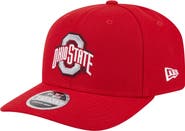 New Era Men's New Era Scarlet Ohio State Buckeyes Team Collective 9SEVENTY Stretch-Snap Adjustable Hat