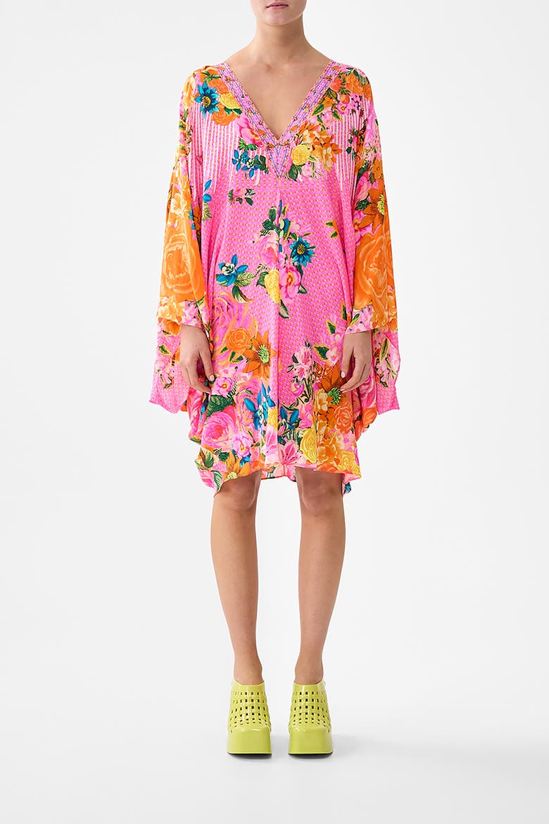T-Shape Short Kaftan, Main, color, Illustration Nation