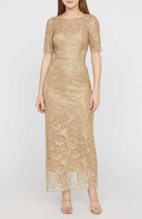 JS Collections Berlin Embroidered Cocktail Dress