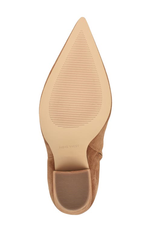Nine West Ariza Bootie In Neutral