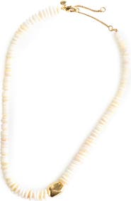 Madewell Puka Shell Bead Necklace