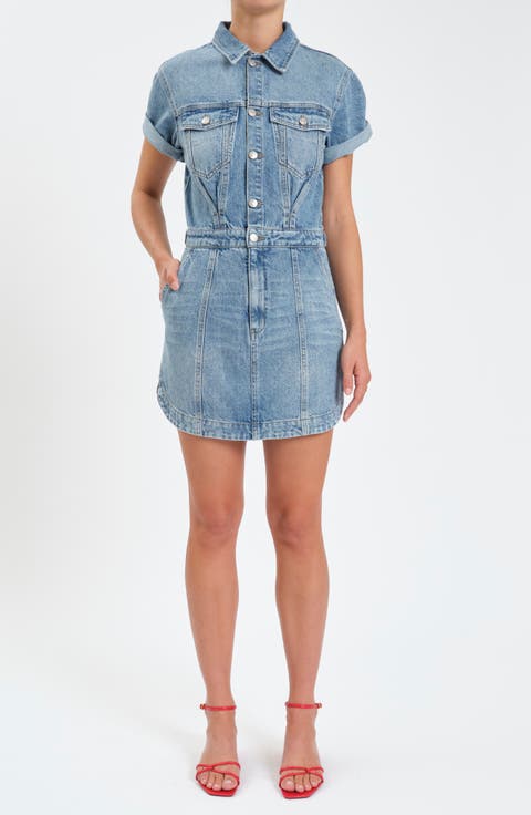 Topanga Denim Dress (Plot Twist)