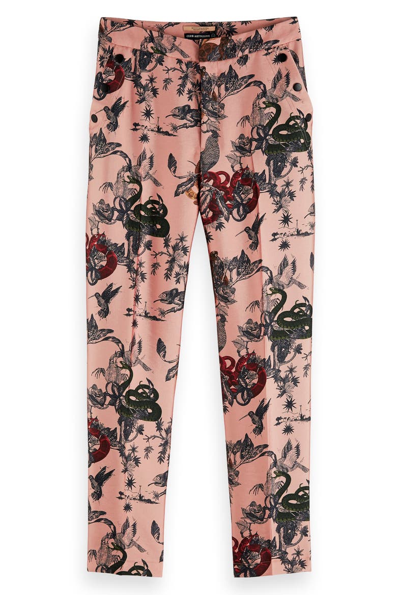 Shiny Printed Pants, Alternate, color, COMBO Y