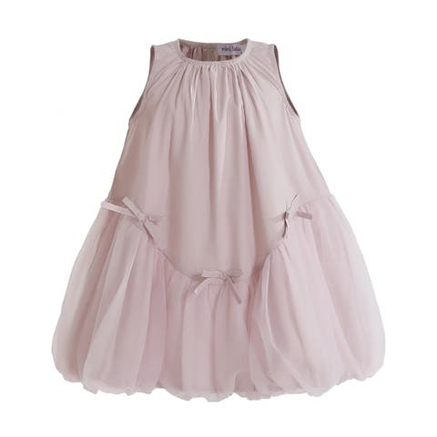 Marielle Layered Bow Tulle Dress