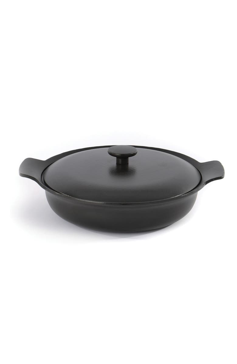 BergHOFF Ron 3.5-Quart Deep Cast Iron Skillet, Main, color, 