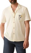 Faherty Cabana Terry Cloth Camp Shirt