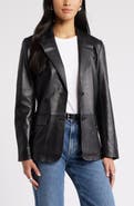 Nordstrom Leather Blazer