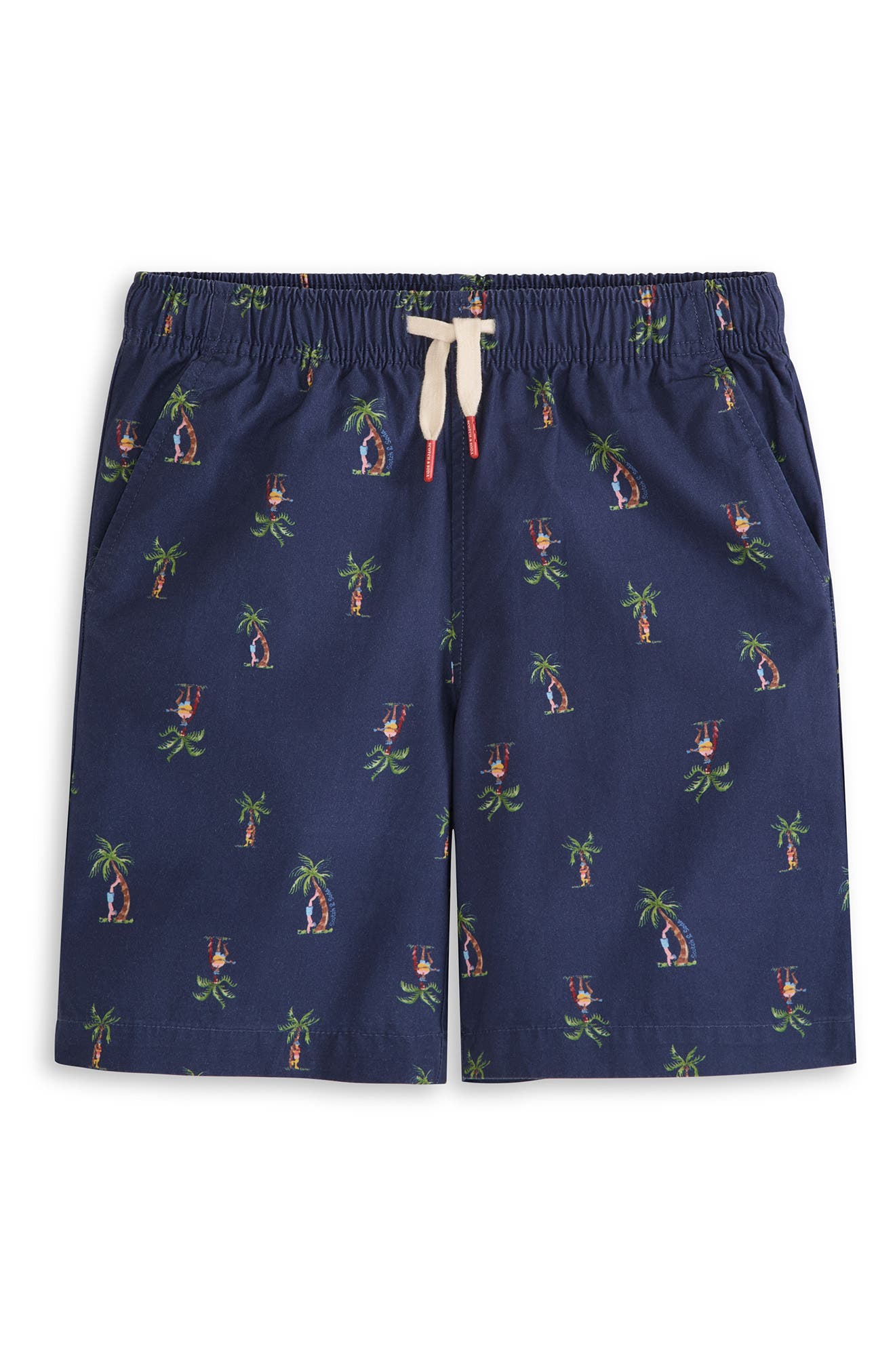 Scotch & Soda Kids' Half Panama Shorts