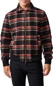 Rodd & Gunn Rigney Wool Blend Bomber Jacket