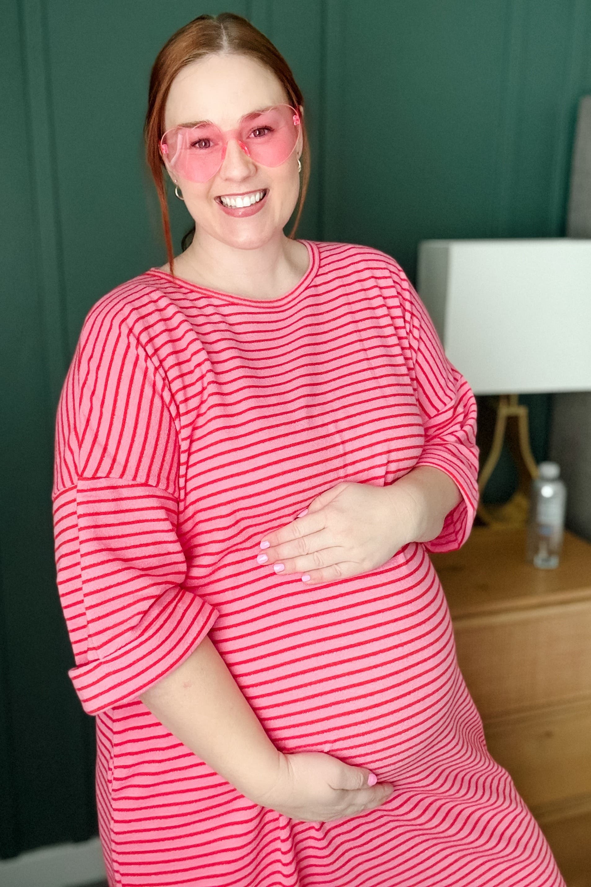 Striped Terry Maxi Dress - image 2