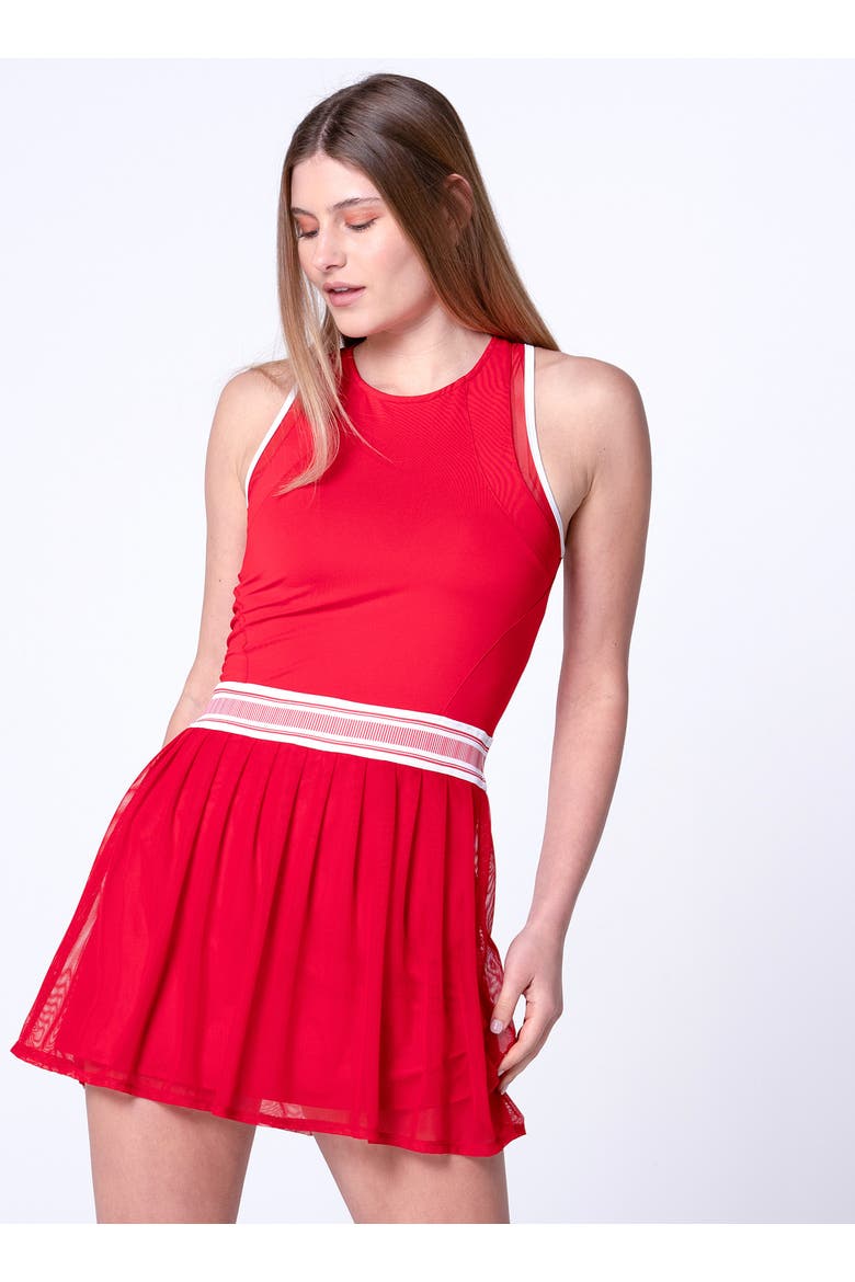 Level Up Dress, Main, color, Red