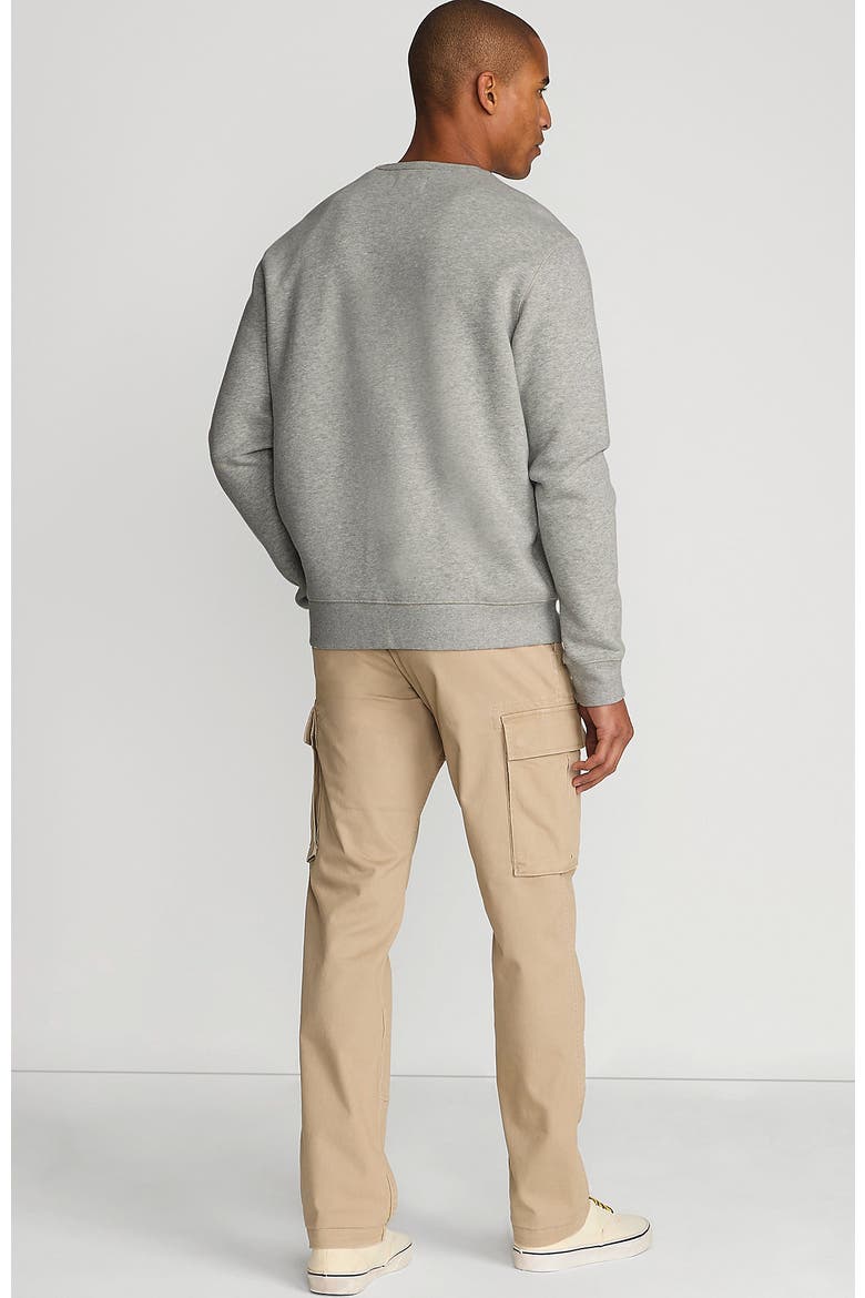 Long Sleeve Serious Sweats Crewneck Sweatshirt, Alternate, color, Gray Heather