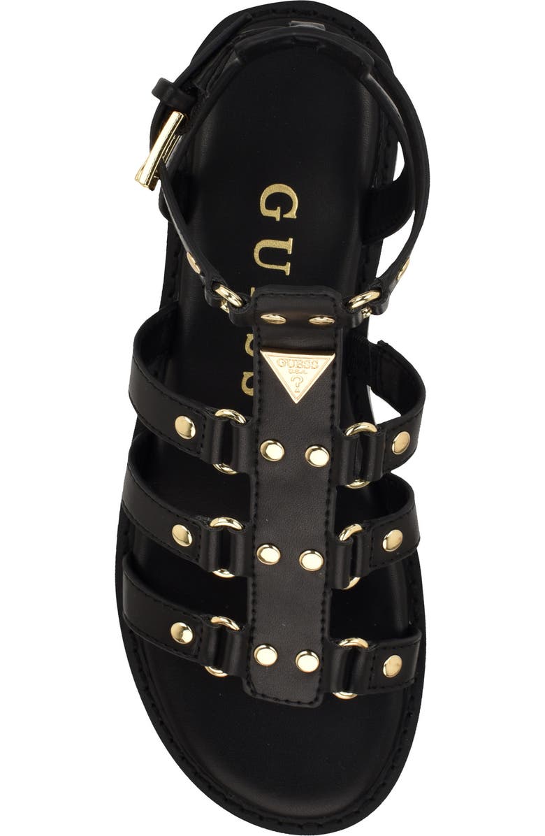 GUESS Graydee Studded Gladiator Sandal, Alternate, color,