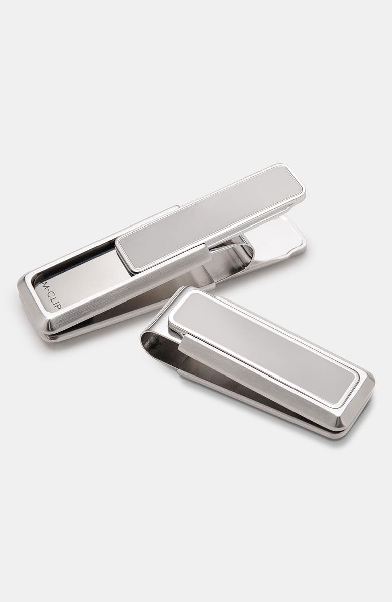 M-Clip<sup>®</sup> Polished Border Money Clip, Main, color,