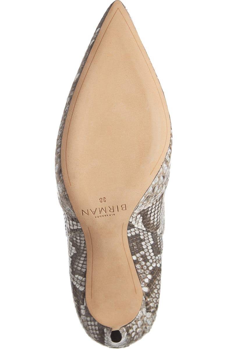 Alexandre Birman Esther Genuine Python Pointed Toe Boot, Alternate, color,