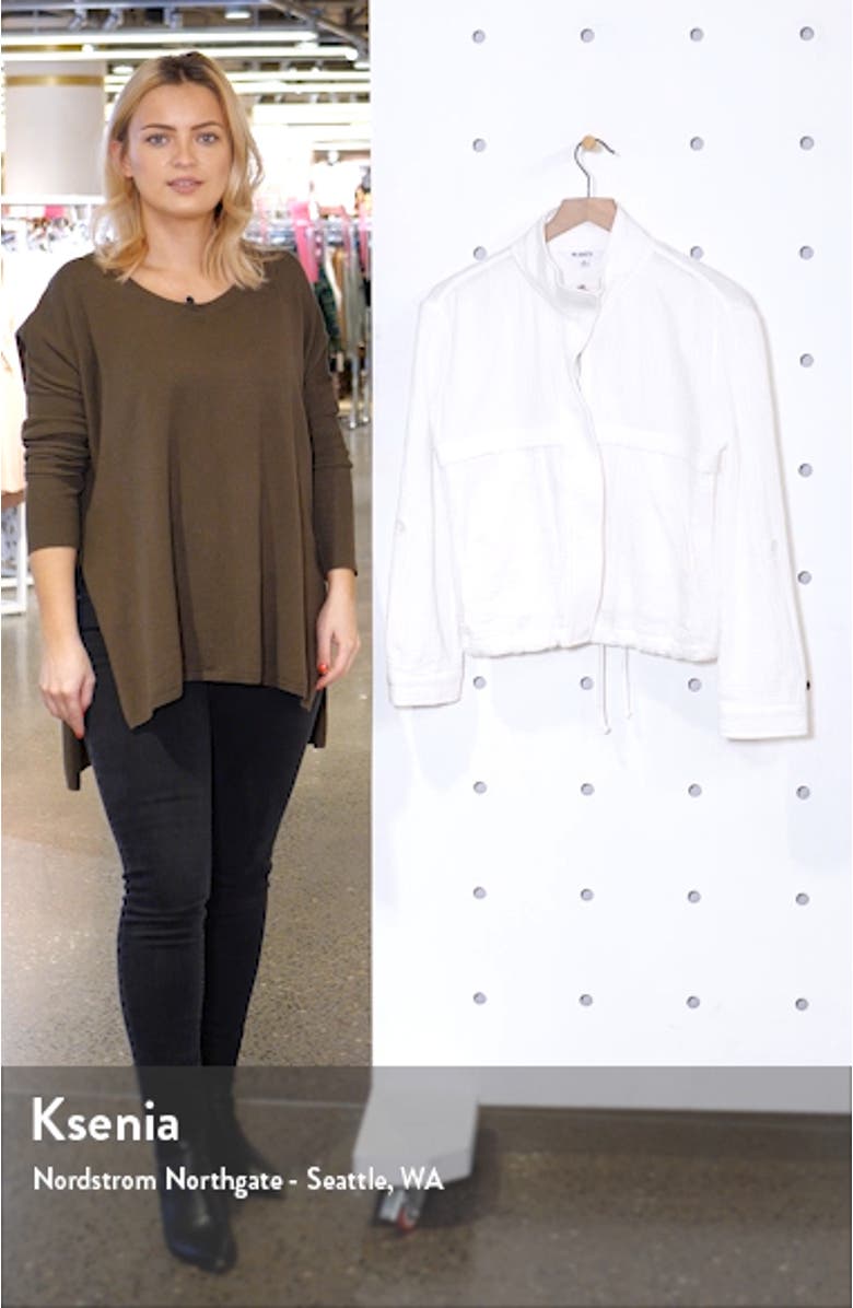 BB Dakota Roll Sleeve Cotton Jacket, sales video thumbnail