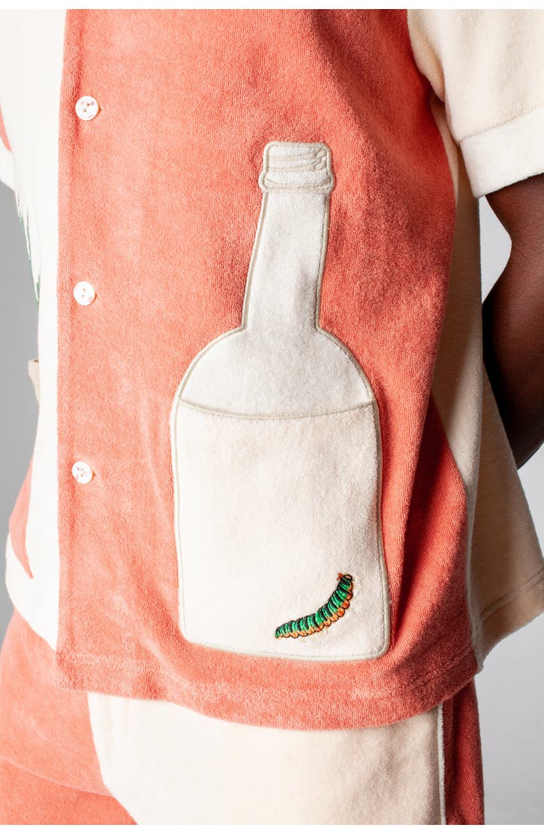 Tombolo '¡Gusanito!' Cabana, Alternate, color, Parchment/Pink Adobe