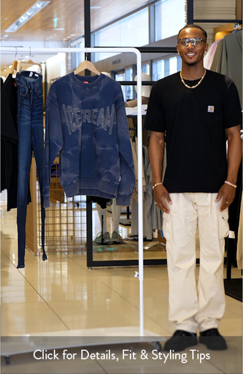 Fast Oversize Crewneck Sweatshirt, sales video thumbnail