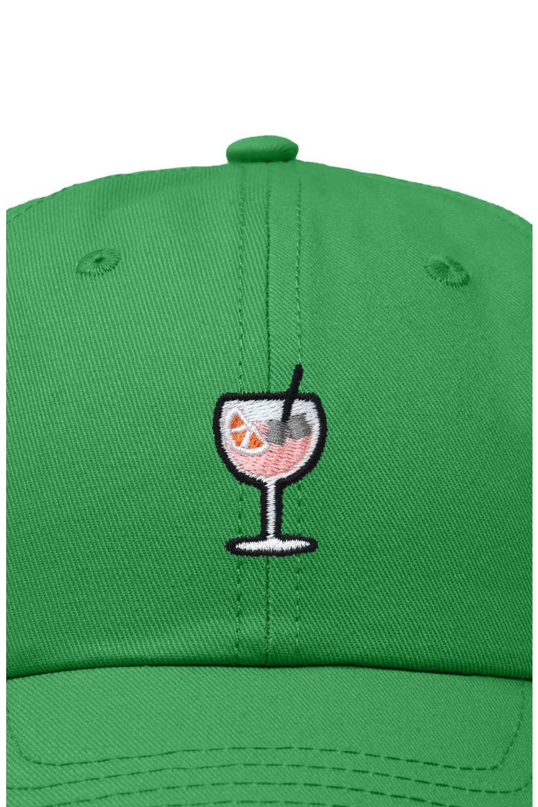 Spritz Embroidered Everyday Hat, Alternate, color, Kelly Green