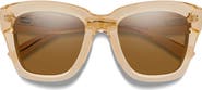 Smith Sway 52mm ChromaPop™ Polarized Square Sunglasses