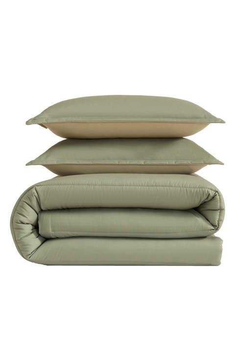 Huntley Plaid Reversible Microfiber Comforter Set