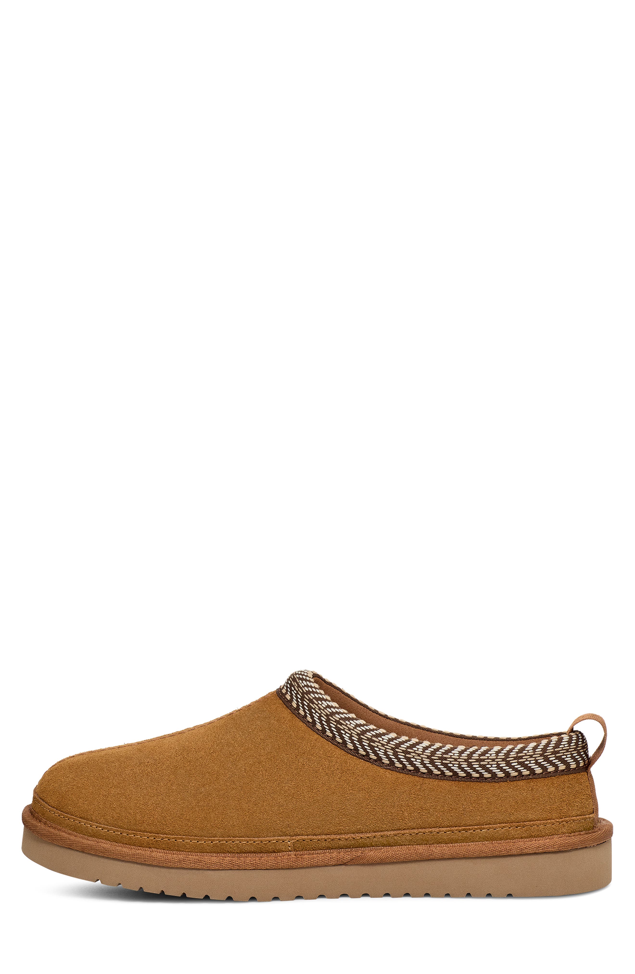 Koolaburra by UGG<sup>®</sup> Burree Faux Shearling Lined Slipper, Alternate, color, Chestnut