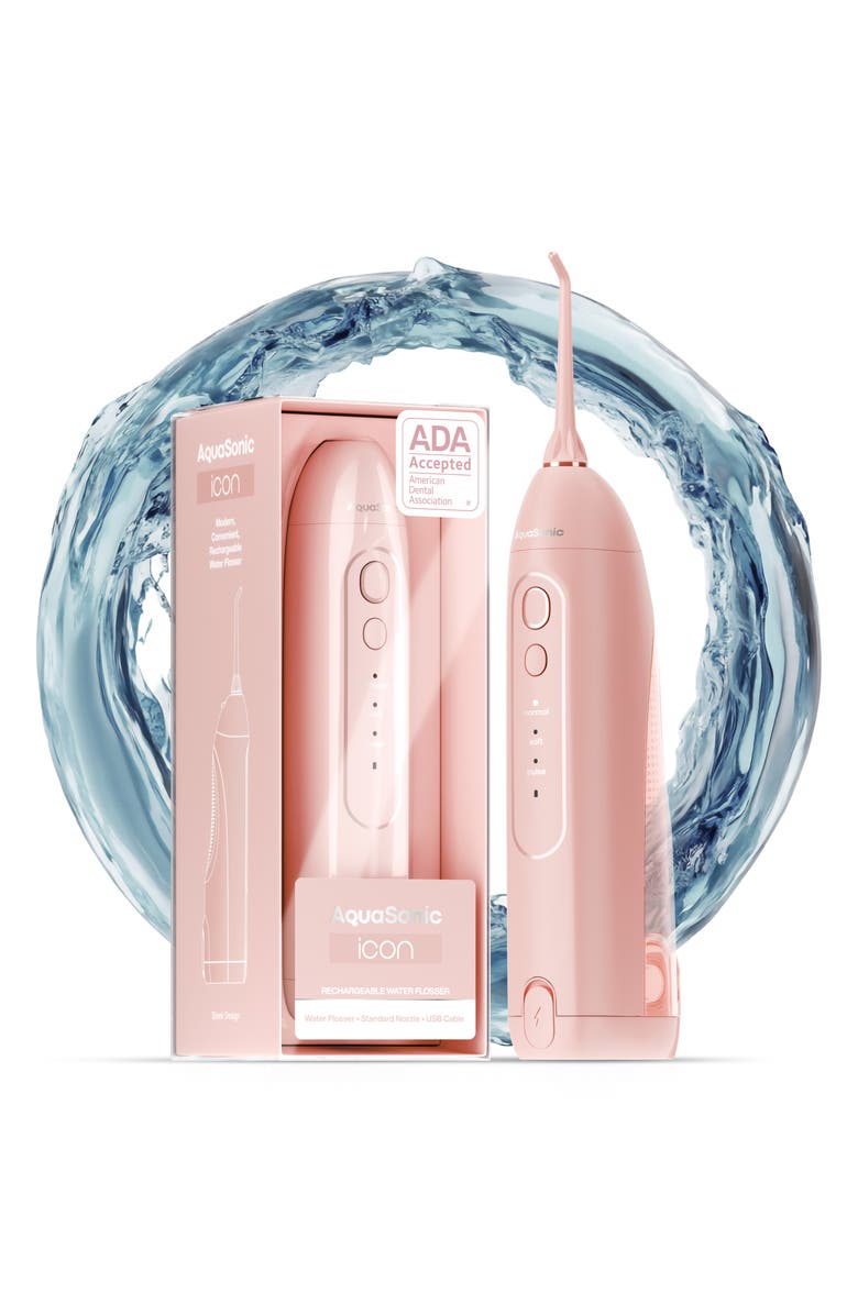 AQUASONIC Icon Blush Flosser, Alternate, color, Blush