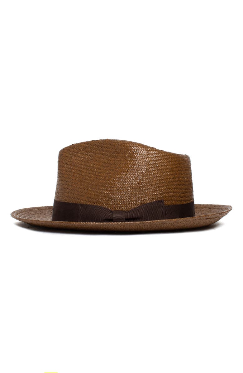 Goorin Bros. First & Foremost Woven Straw Hat, Alternate, color, 