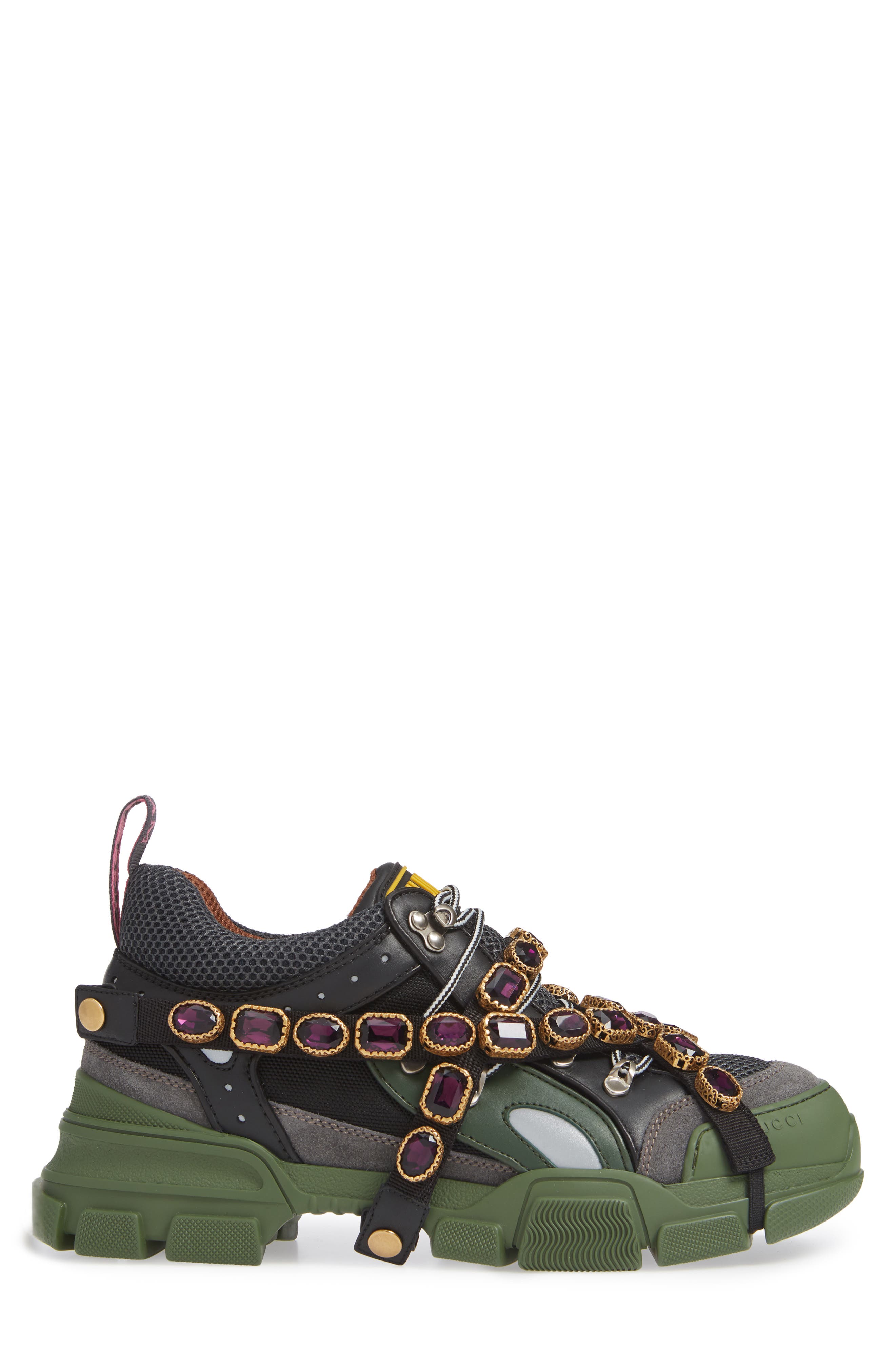Gucci Journey Jewel Hiker Sneaker, Alternate, color, 