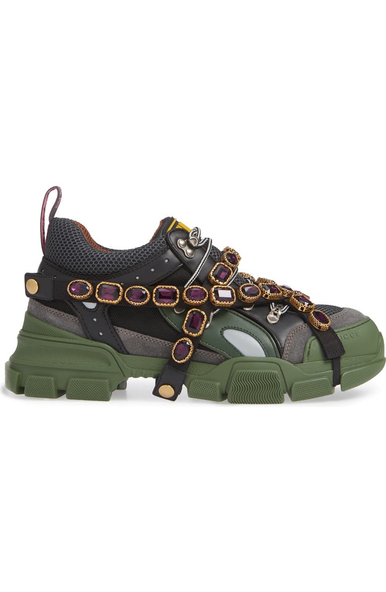 Gucci Journey Jewel Hiker Sneaker, Alternate, color,