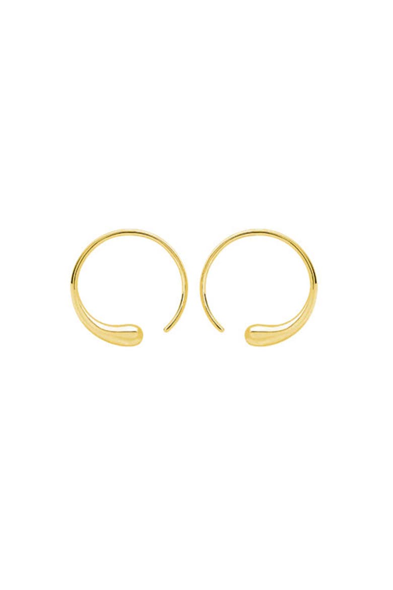 Luna Hoops, Main, color, Gold Vermeil