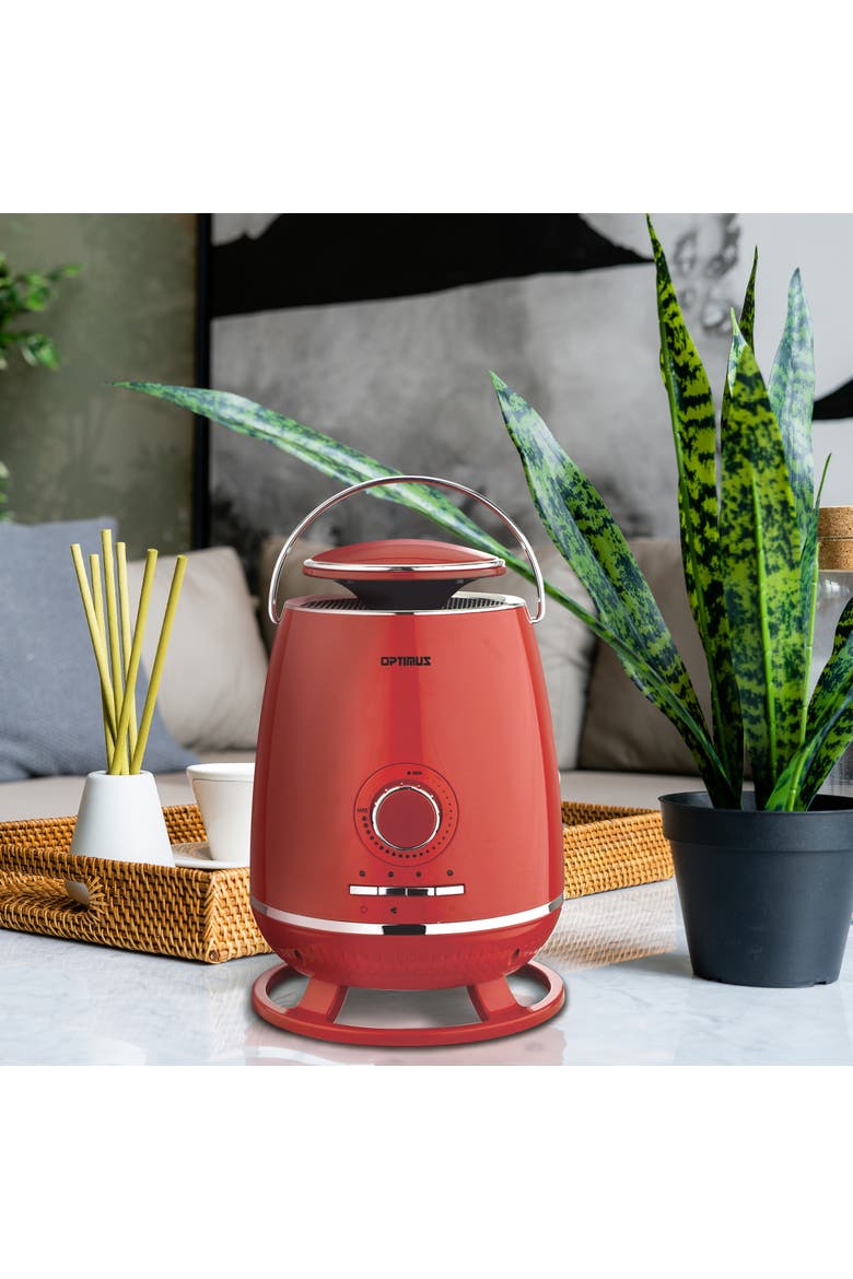 Portable 360 Surround Ceramic Heater w/ Thermostat, Alternate, color, Black