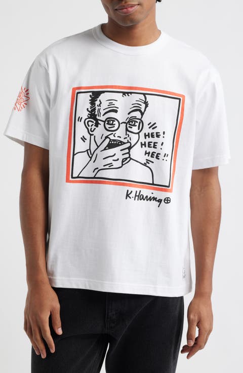 x Keith Haring Hee Hee Graphic T-Shirt